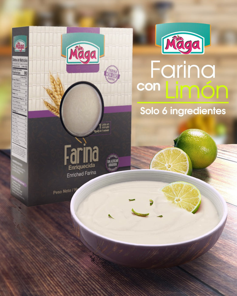 Receta de Farina con Limón