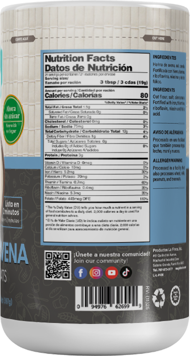 Crema de Avena