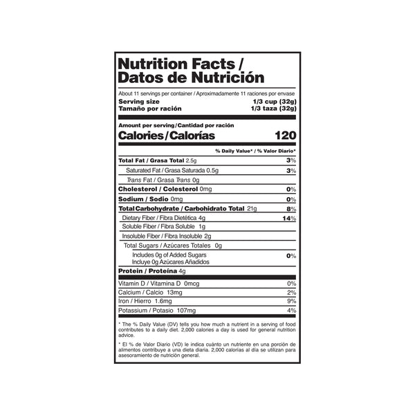 Avena Integral con Canela