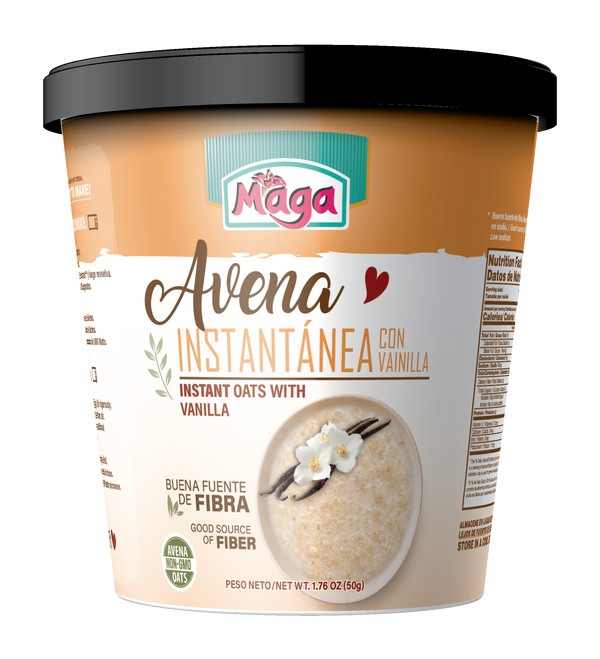 Avena Instantánea Vainilla (Single serve Cups)