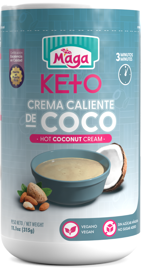 Crema Caliente de Coco Keto