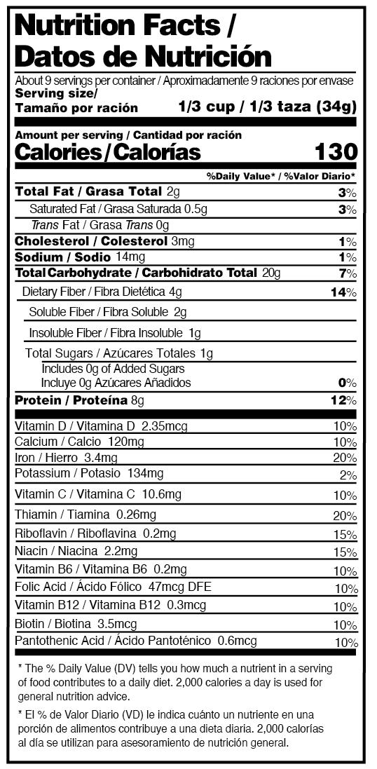 Maga Wellness Fiber Banana & Papaya Shake