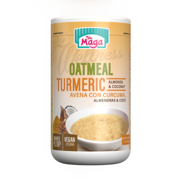 Maga Wellness - Avena con Cúrcuma, Coco y Almendras